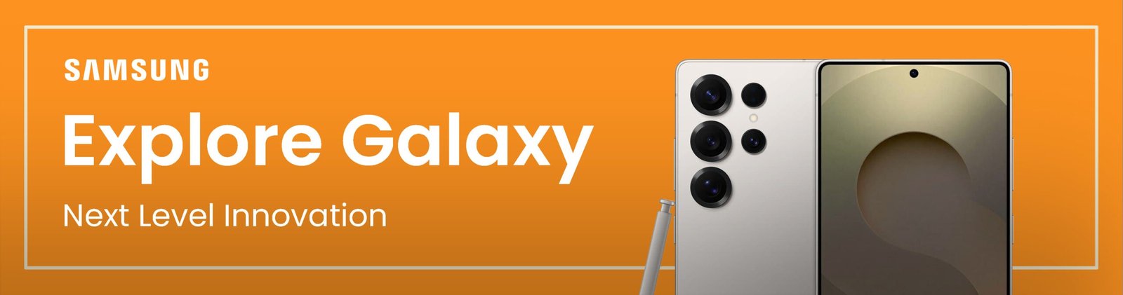 samsung main banner with strokes